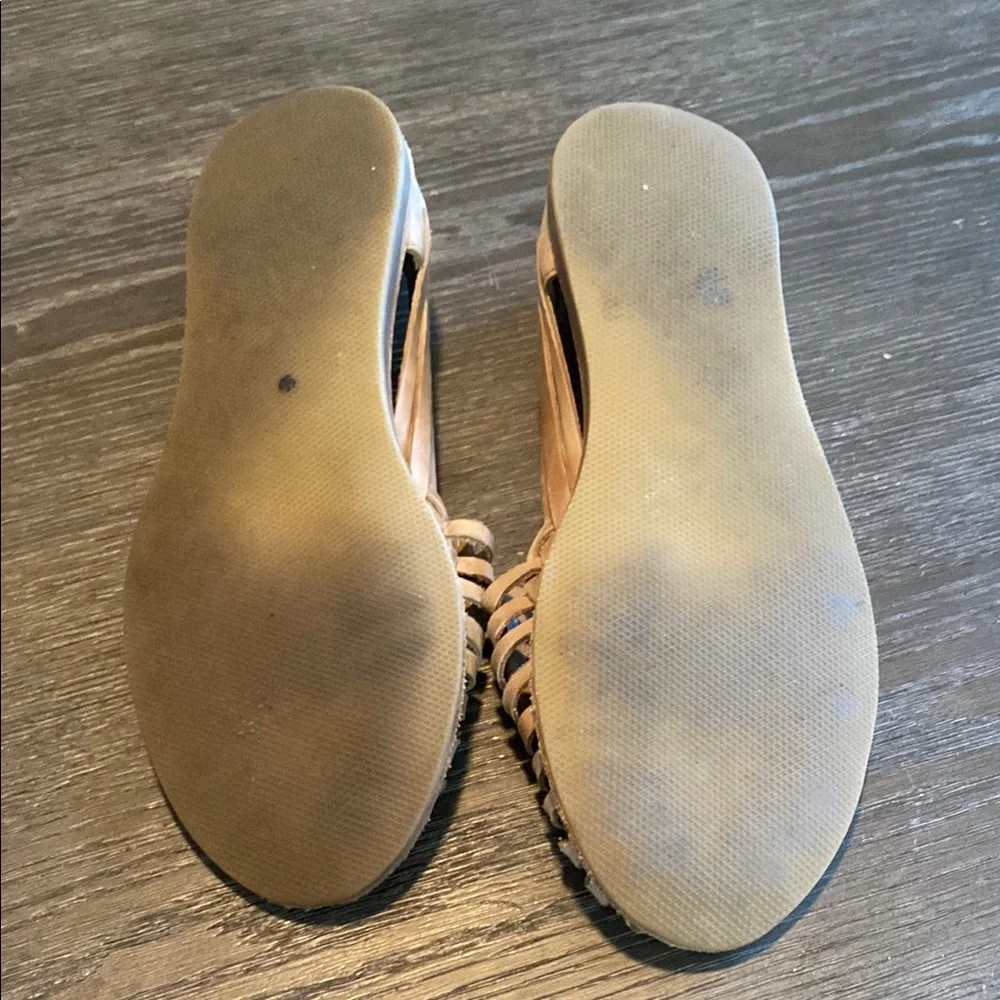 Women's Tan Leather Loafers - Picture 8 of 14